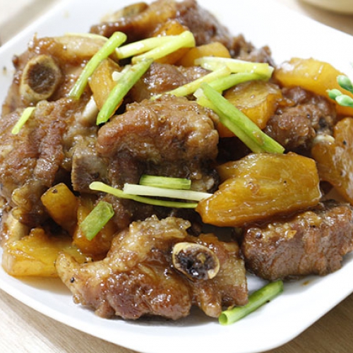 Cơm sườn kho thơm