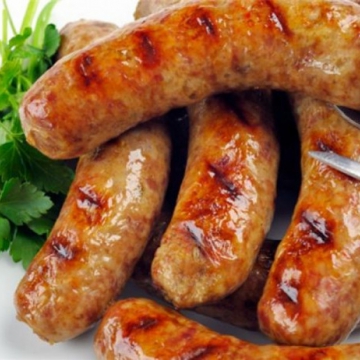 Xúc xích Đức nướng