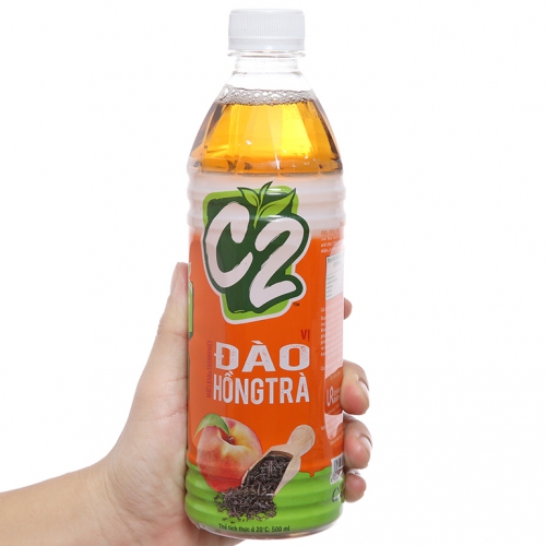 C2 đào chai 350ml